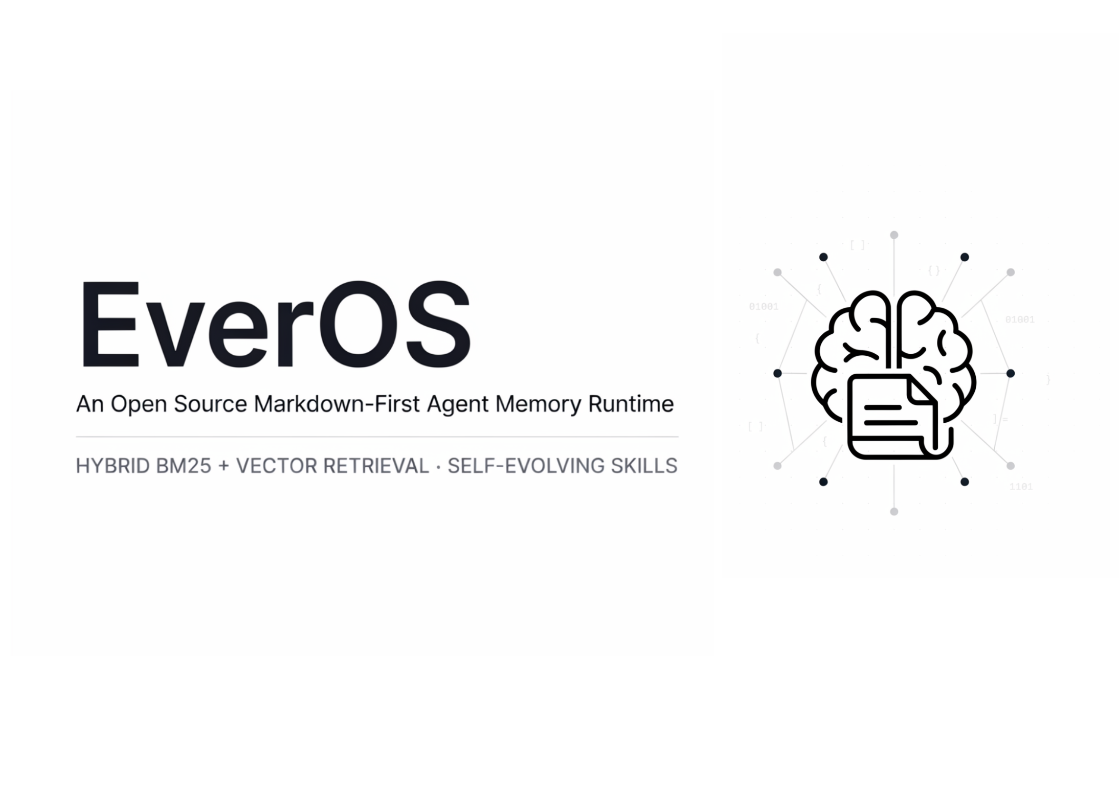 承接 EverOS 永久记忆入门，进一步讲团队如何把 EverOS 放进 Claude Code、Codex、Hermes 等 Agent 工作流：Markdown 记忆用 Git 管，模型调用走 4SAPI，形成可审计、可计费、可治理的长期 Agent 系统。